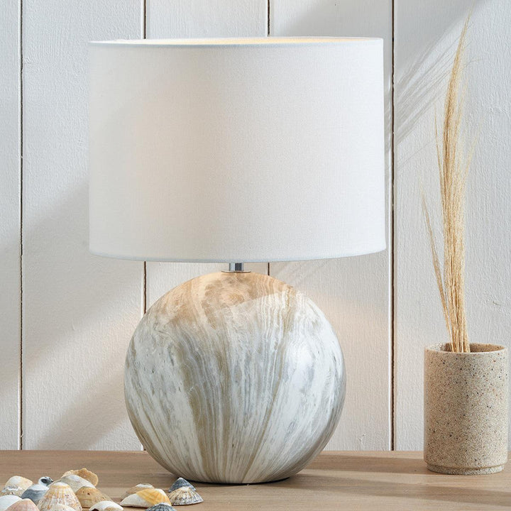Viejo bordlampe-Bordlamper-Pacific Lifestyle-Grå / Hvit-30-990-C-Lightup.no