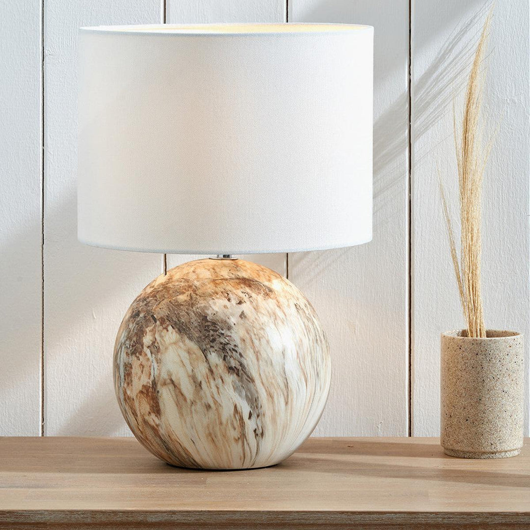 Viejo bordlampe-Bordlamper-Pacific Lifestyle-Grå / Hvit-30-990-C-Lightup.no