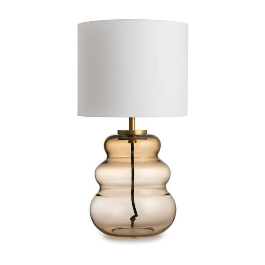 Vigra bordlampe med hvit skjerm-Bordlamper-Hadeland Glassverk-Grønn-Svart-Hak__240-205-1004-11-Lightup.no