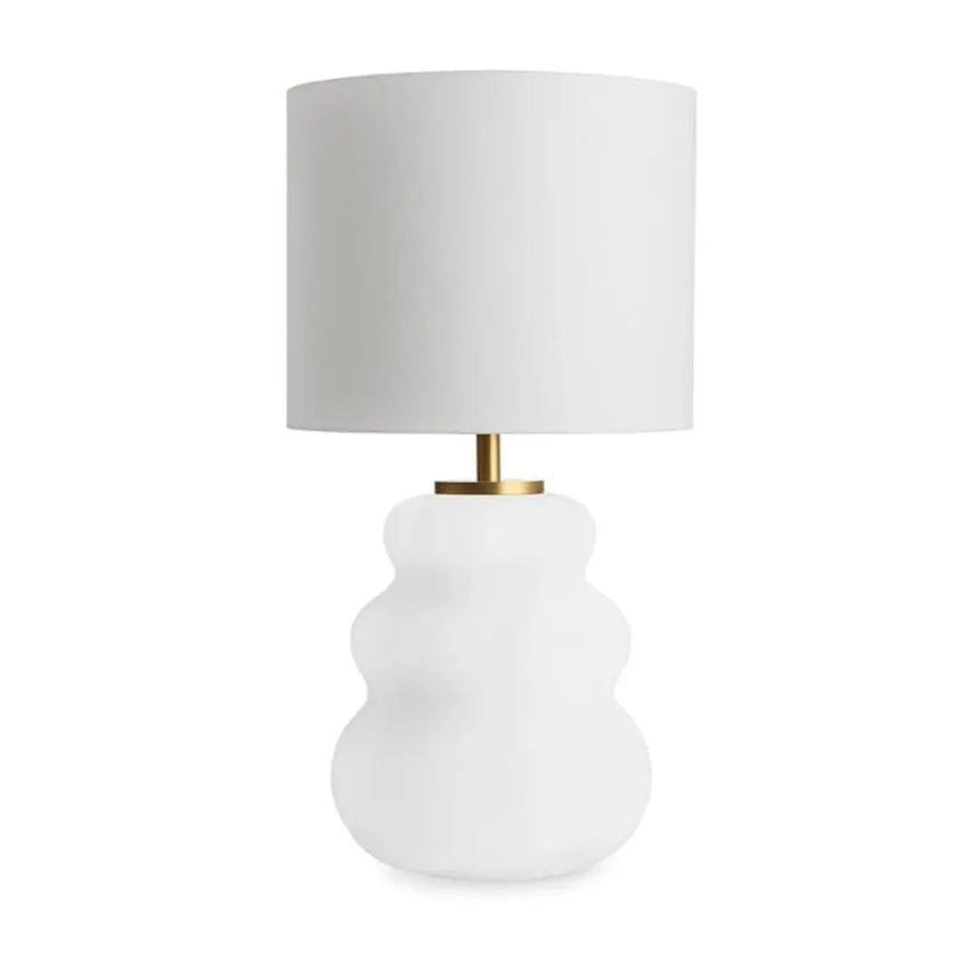 Vigra bordlampe med hvit skjerm-Bordlamper-Hadeland Glassverk-Grønn-Svart-Hak__240-205-1004-11-Lightup.no