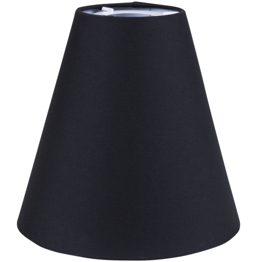 Vilde llampeskjerm 19 cm - Svart-Lampeskjermer-Ms - belysning-9400000115-Lightup.no