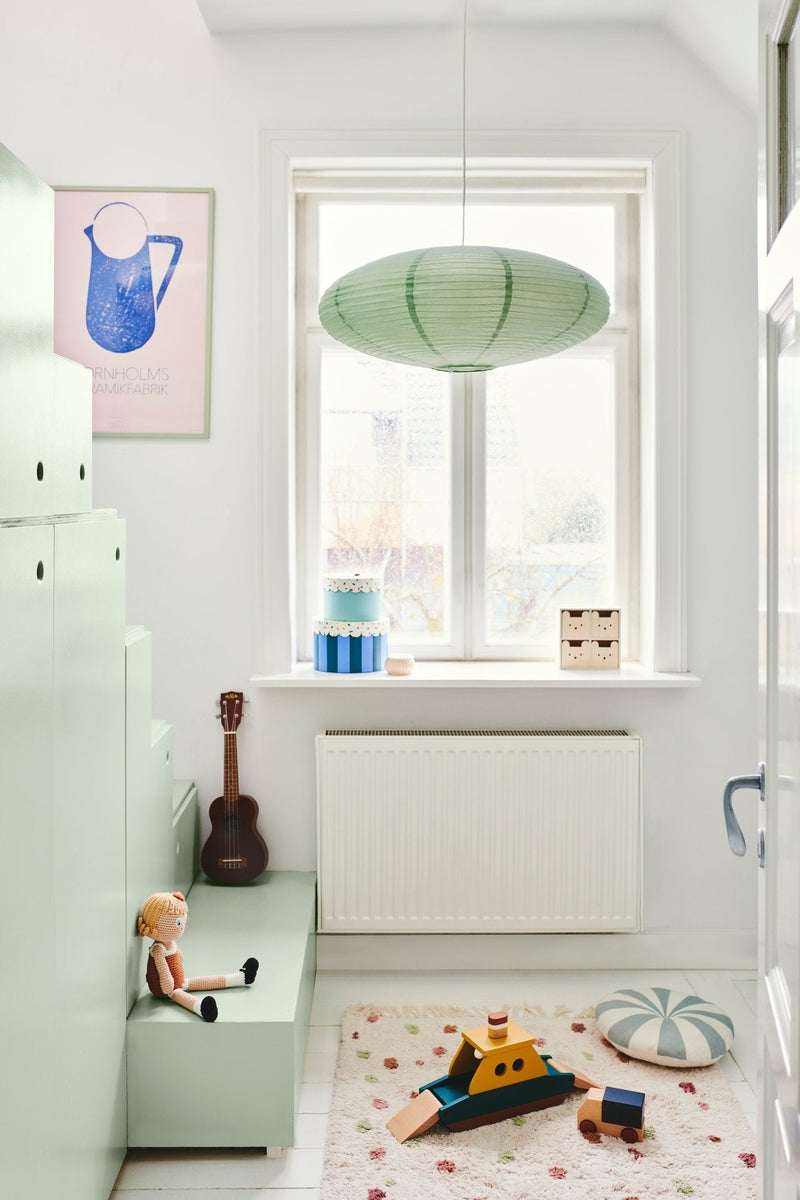 Villo 60 rispapir lampeskjerm-Takpendler-Nordlux-Hvit-2213253201-Lightup.no