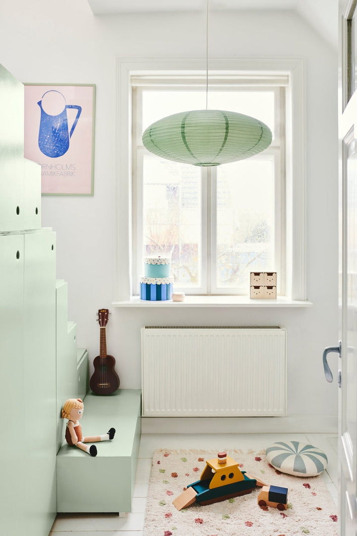 Villo 60 rispapir lampeskjerm-Takpendler-Nordlux-Hvit-2213253201-Lightup.no