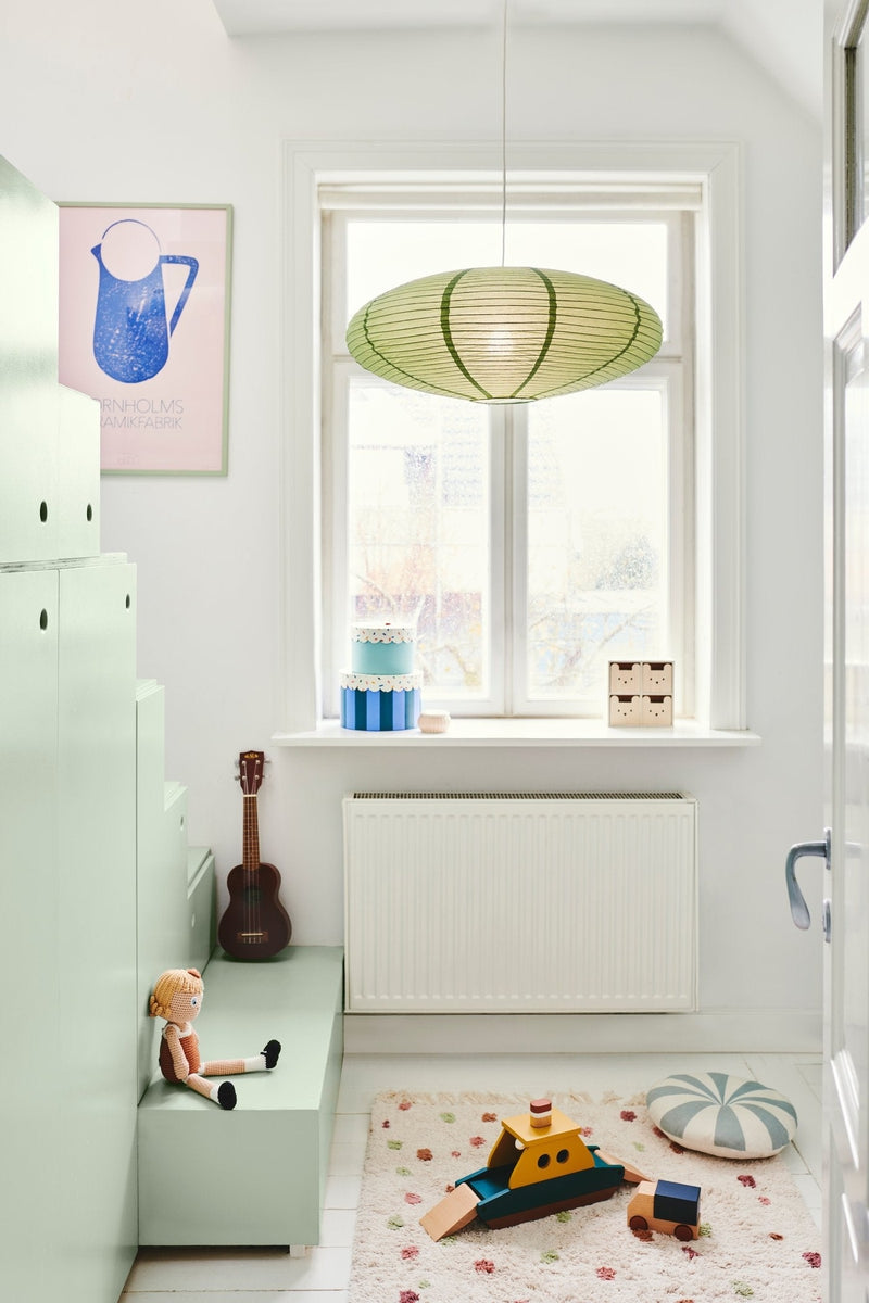 Villo 60 rispapir lampeskjerm-Takpendler-Nordlux-Hvit-2213253201-Lightup.no