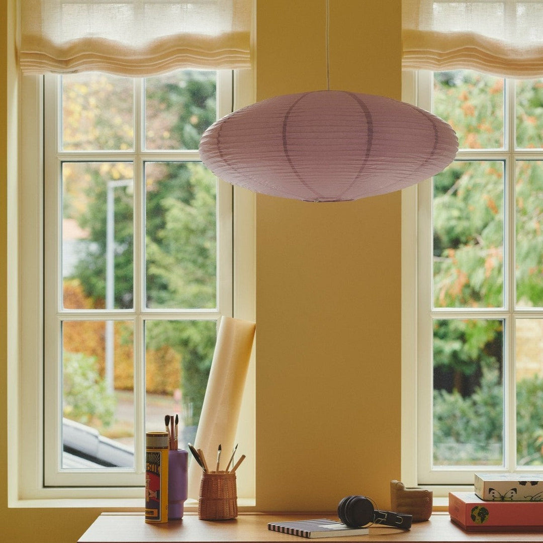 Villo 60 rispapir lampeskjerm-Takpendler-Nordlux-Hvit-2213253201-Lightup.no