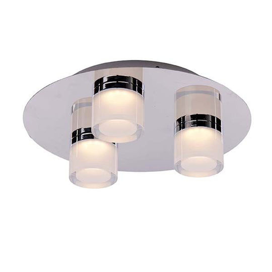 Vilmer taklampe for baderom 3 x 5W 3000 Kelvin IP21 - Dimbar-Taklamper-Ms - belysning-Svart-9400034010-Lightup.no