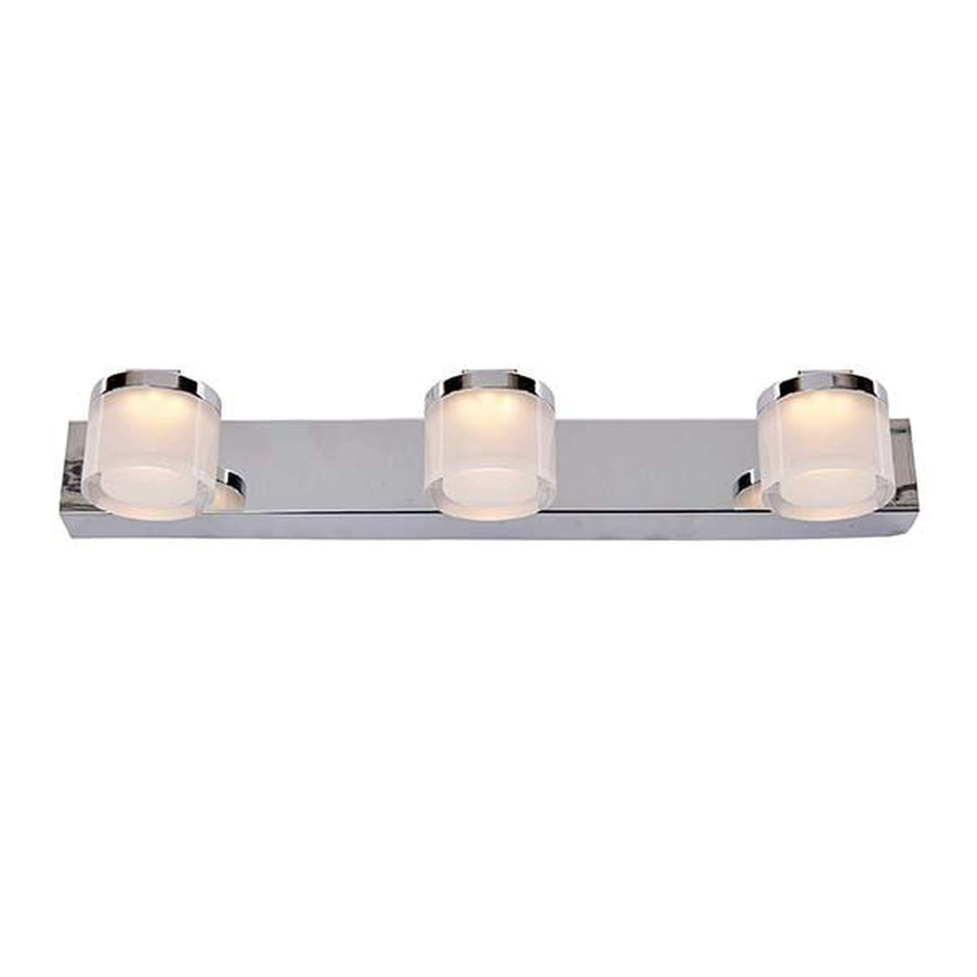 Vilmer vegglampe for baderom 3 x 5W 3000 Kelvin IP21 - Dimbar-Baderomsbelysning vegglamper-Ms - belysning-Krom-9400034116-Lightup.no