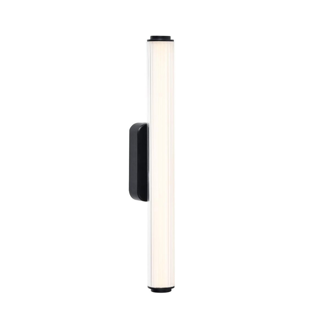 Virelle 50 cm vegglampe 12W 3000/4000 Kelvin IP44 - Dimbar-Baderomsbelysning vegglamper-Nordlux-Svart-2610241003-Lightup.no