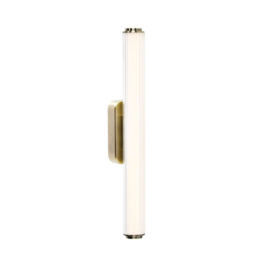 Virelle 50 cm vegglampe 12W 3000/4000 Kelvin IP44 - Dimbar-Baderomsbelysning vegglamper-Nordlux-Messing-2610241035-Lightup.no