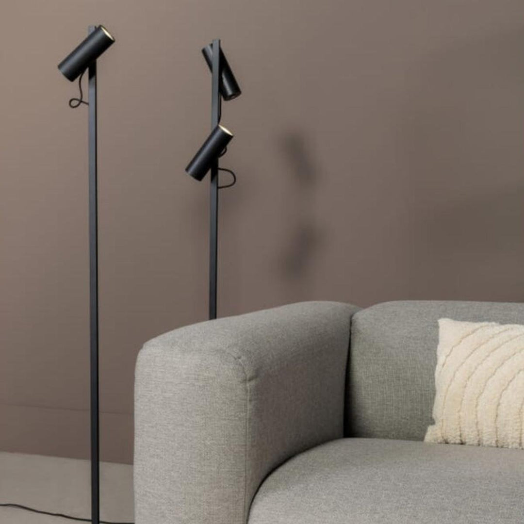 Vivian gulvlampe dobbel-Gulvlamper-Trend Collection-Svart-144839-Lightup.no
