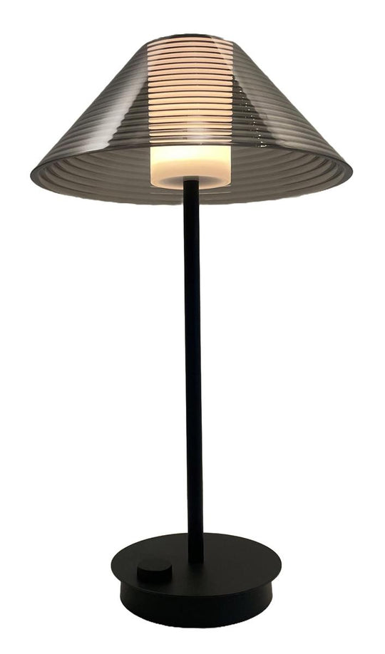 Volar oppladbar bordlampe 3,9W 2200 Kelvin IP44 - Dimbar-Bordlamper-NorDesign-Svart-171210505-Lightup.no