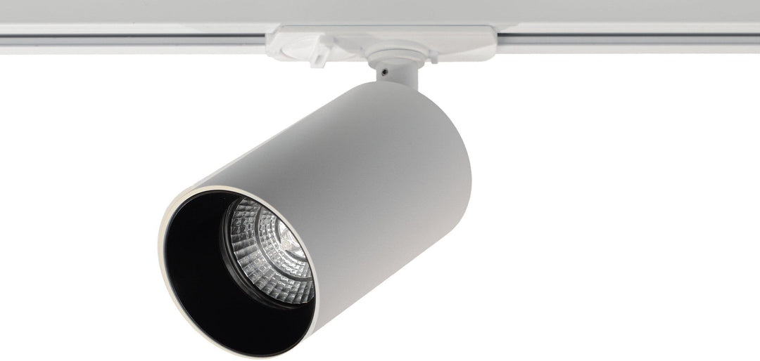 Vox Oz spot (1T) - Hvit/Svart - Signal white-Spotskinner 230V-NorDesign-Hvit-784490106-Lightup.no