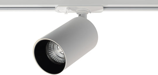 Vox Oz spot (1T) - Hvit/Svart - Signal white-Spotskinner 230V-NorDesign-Hvit-784490106-Lightup.no