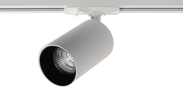 Vox Oz spot (1T) - Hvit/Svart - Signal white-Spotskinner 230V-NorDesign-Hvit-784490106-Lightup.no