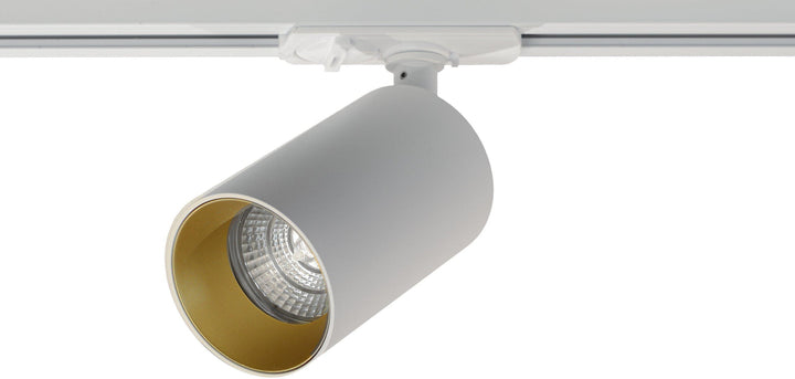 Vox Oz spot (1T) - Hvit/Svart - Signal white-Spotskinner 230V-NorDesign-Hvit-784490106-Lightup.no