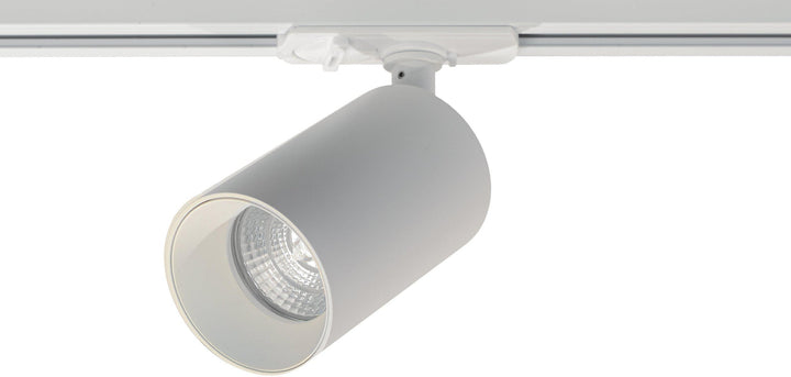 Vox Oz spot (1T) - Hvit/Svart - Signal white-Spotskinner 230V-NorDesign-Hvit-784490106-Lightup.no