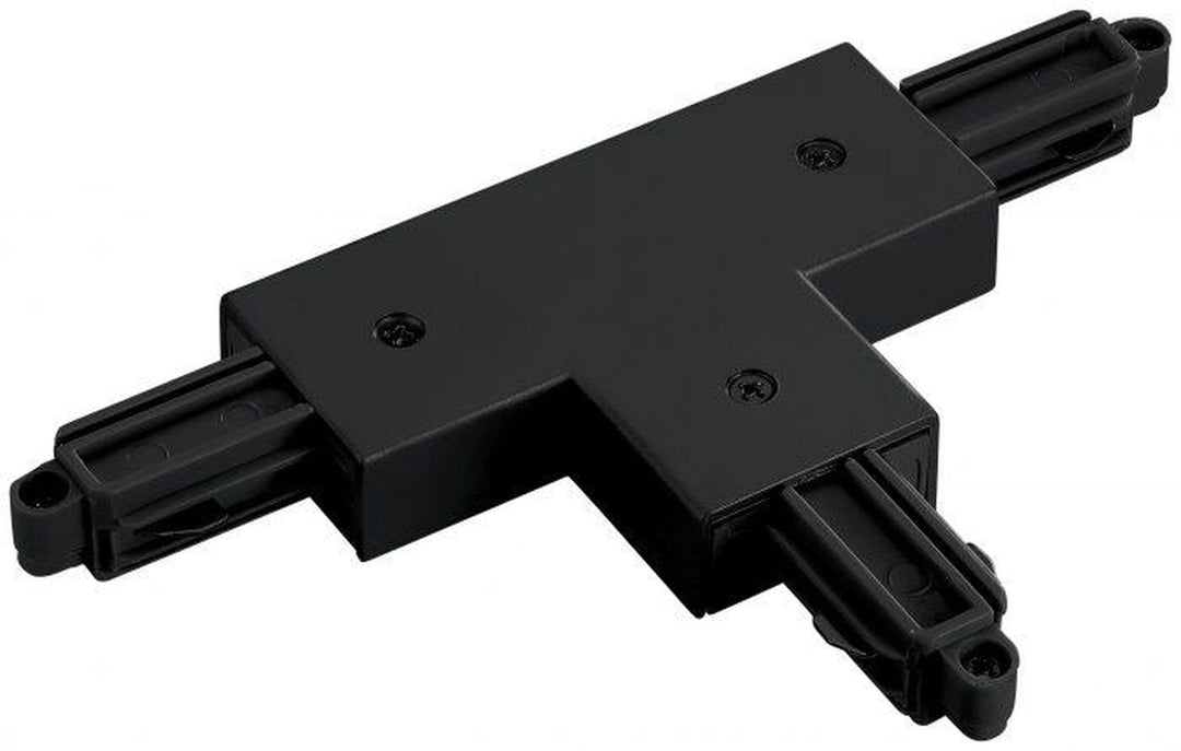 Vox T-skjøt (L)-Spotskinner 230V-NorDesign-Svart-389562505-Lightup.no