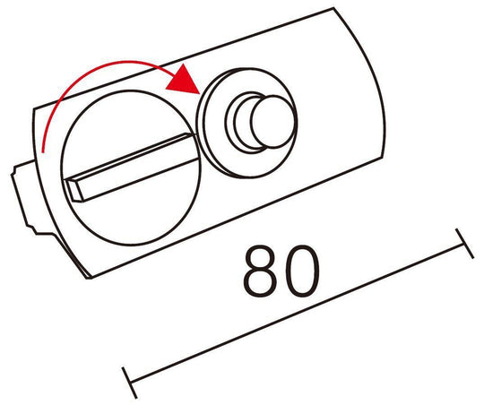 Vox pendeladapter for spotskinne-Spotskinner 230V-NorDesign-Svart-389561005-Lightup.no