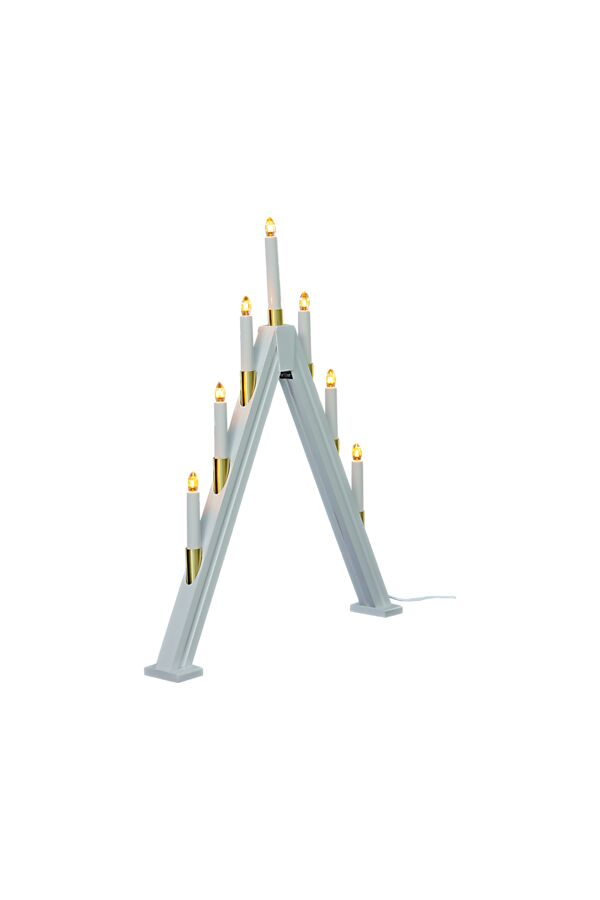 Halland adventsstake 7-lys  - Sammenleggbar