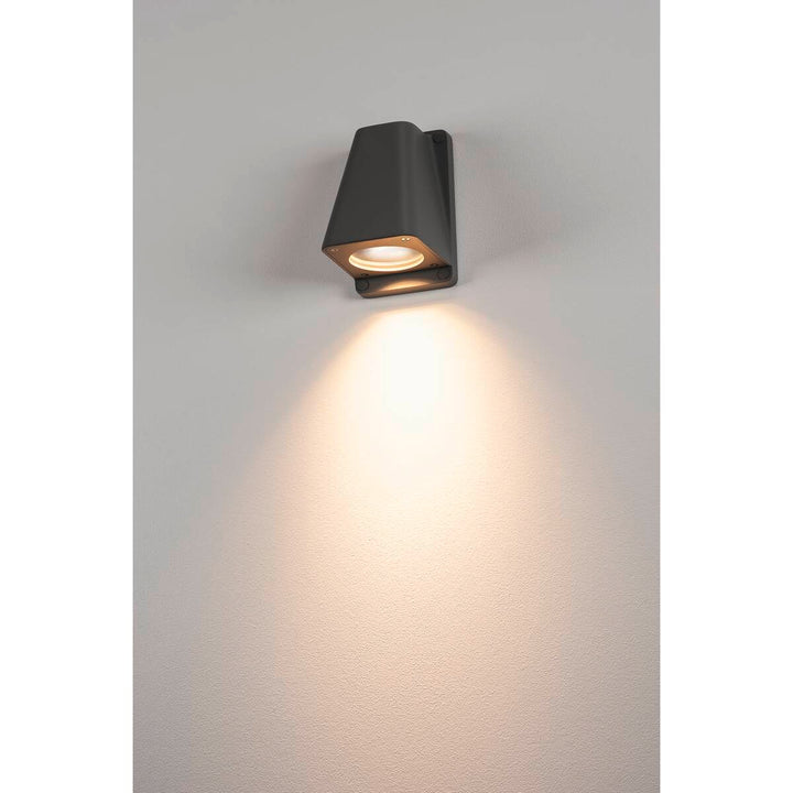 Wallyx vegglampe utendørs IP44-Utebelysning vegg opp og ned-Slv-Antrasitt-slv-227195-Lightup.no