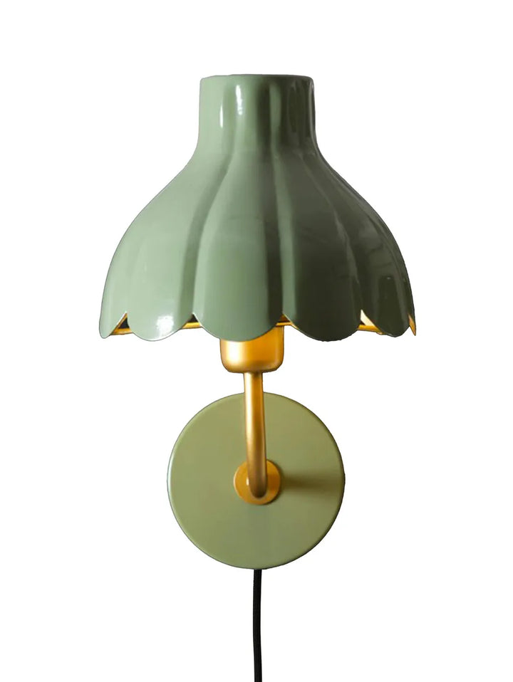 Wells vegglampe-Vegglamper-Pr home of Scandinavia Ab-Grønn / Gullfarget-Prh__2832177-Lightup.no
