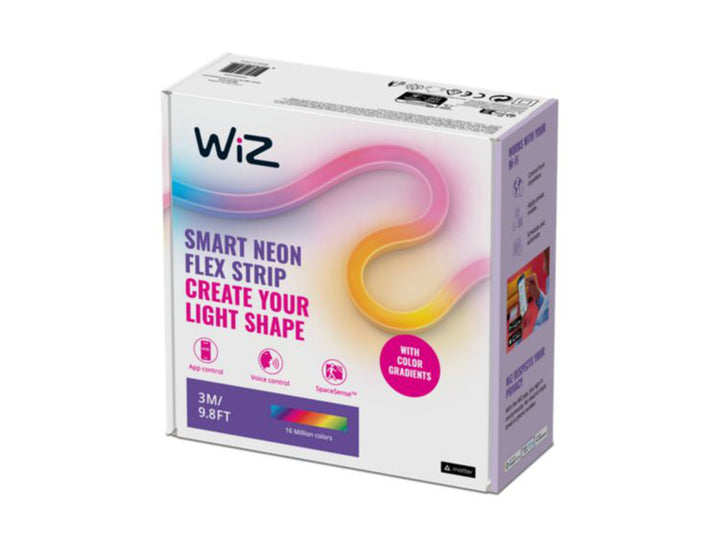WiZ Neon flex strip LED 3 meter Wifi - Fullfarge-Lightstrip-WiZ-929003295501-Lightup.no