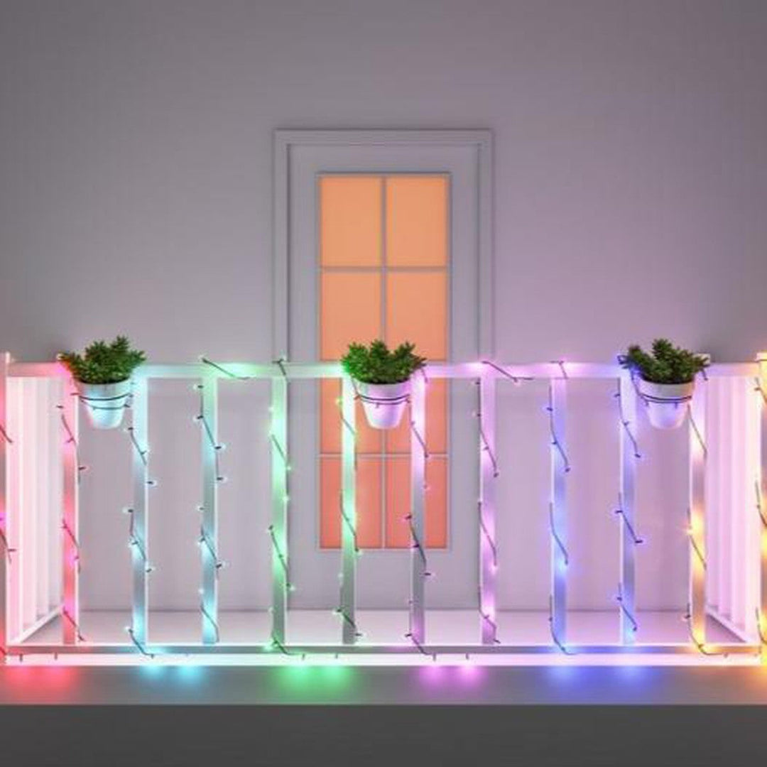 Wiz smart lyslenke 20 meter IP44 13W - Wifi-Julebelysning juletrelys ute-WiZ-Svart-929004101222-Lightup.no