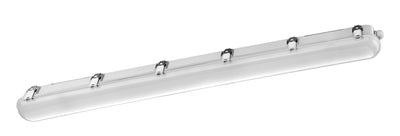 Work Slimline lysarmatur 36W IK10 4000K IP66 - Grå/Frostet-Taklamper-NorDesign-510703636-Lightup.no