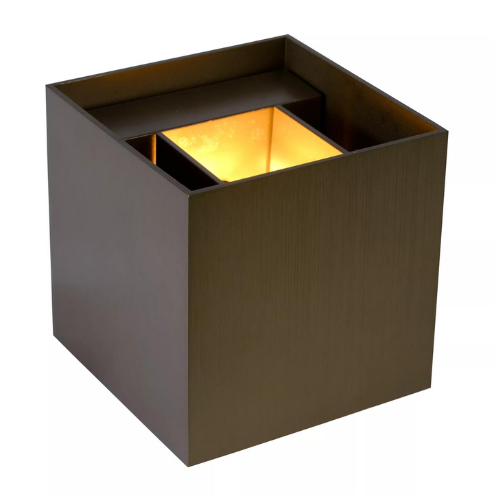 Xio square vegglampe opp/ned-Vegglamper-Lucide-Svart-LC09217/04/30-Lightup.no