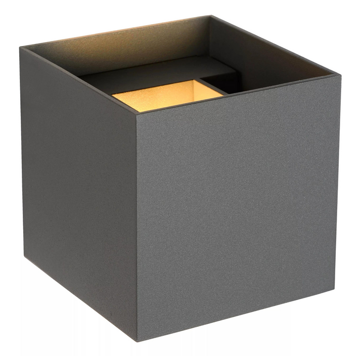 Xio square vegglampe opp/ned-Vegglamper-Lucide-Svart-LC09217/04/30-Lightup.no