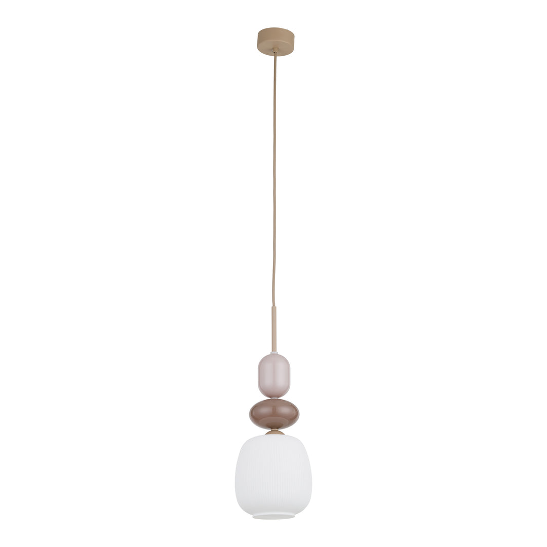 Zen botti takpendel 1-lys-Takpendler-TK Lighting-Beige / Hvit-TK-11870-Lightup.no