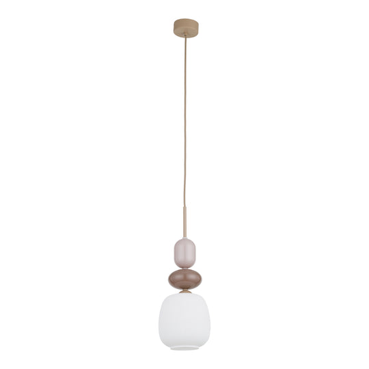 Zen botti takpendel 1-lys-Takpendler-TK Lighting-Beige / Hvit-TK-11870-Lightup.no