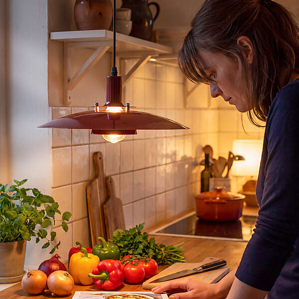 Zora takpendel Ø38-Takpendler-Aneta Lighting-Burgundy-25122-44-Lightup.no