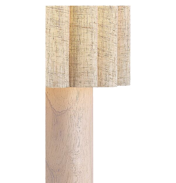 Skandi gulvlampe - Natur/Beige