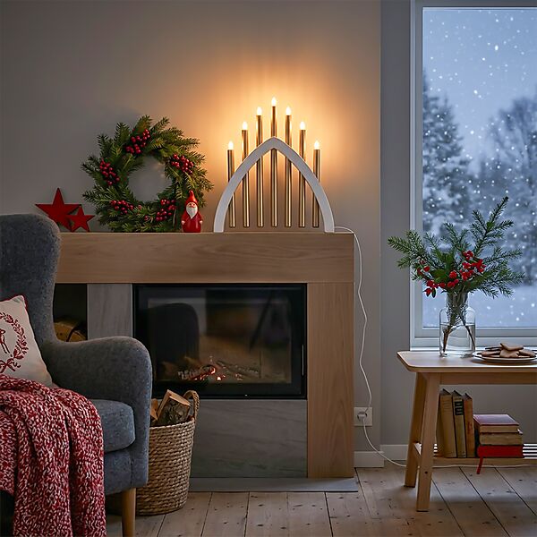 Gotland adventsstake 7-lys