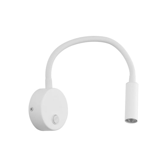 Lagos vegglampe i hvit