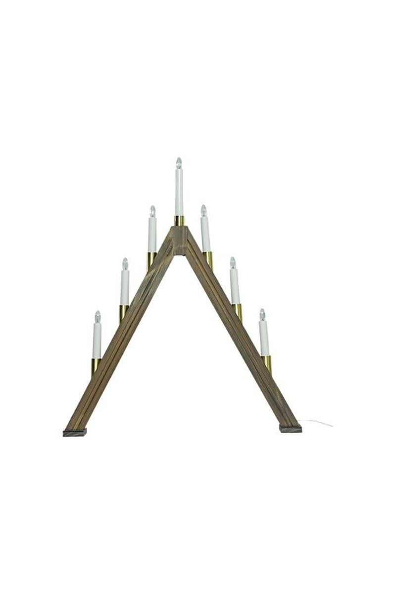Halland adventsstake 7-lys  - Sammenleggbar