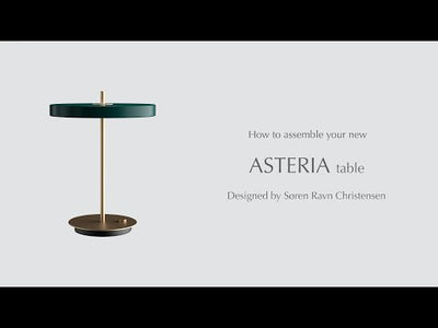 Asteria bordlampe - Skogsgrønn