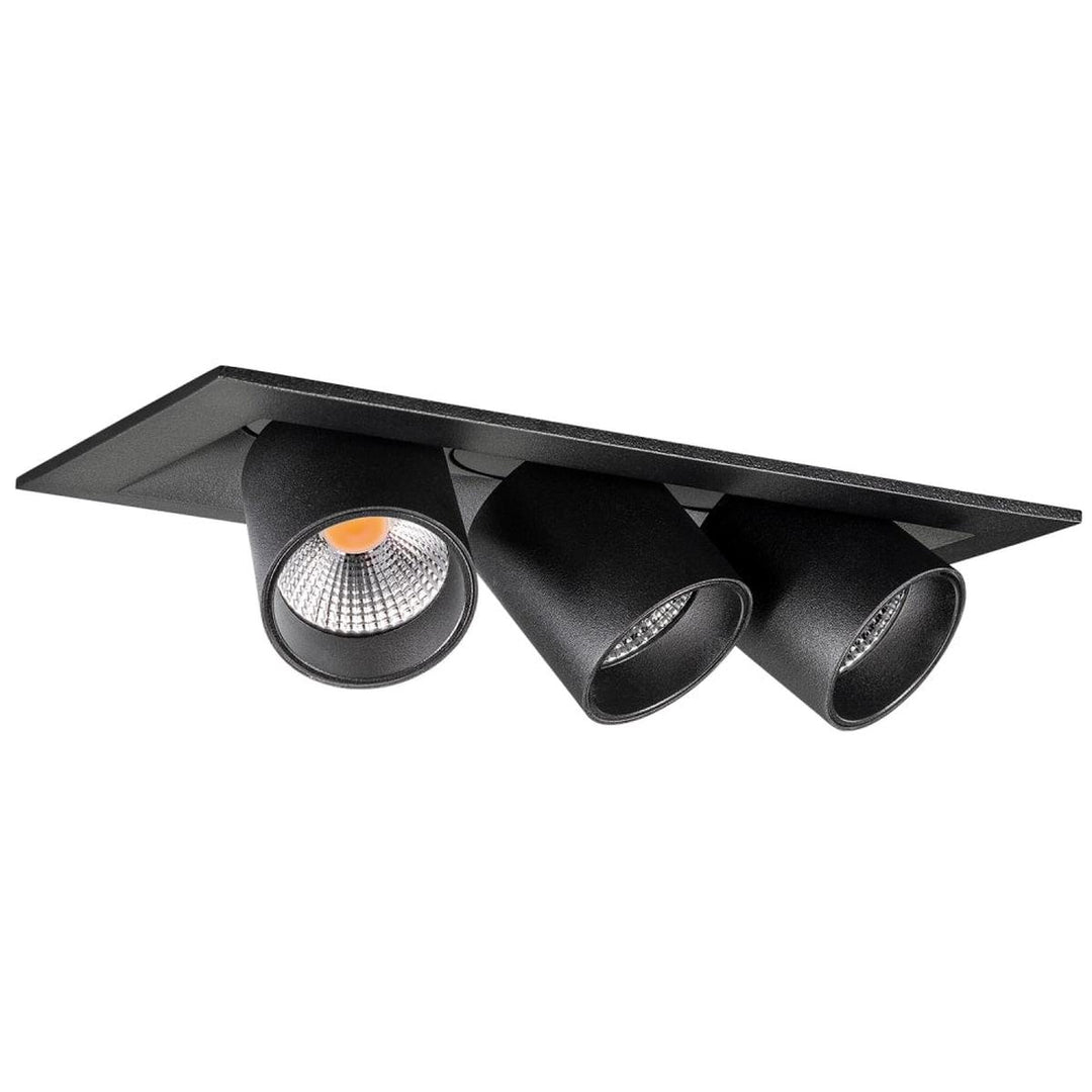 Junistar tube square triple takspot 15W 2700 Kelvin - Dimbar