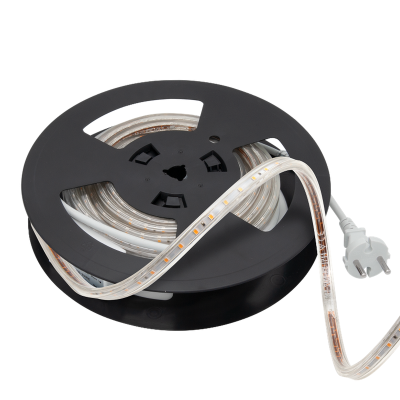 230V LED-Strip 9,2W 3000K IP65 Dimbar m/stikkontakt - 20 meter-Lightstrip-Norlux-2310-20-Lightup.no