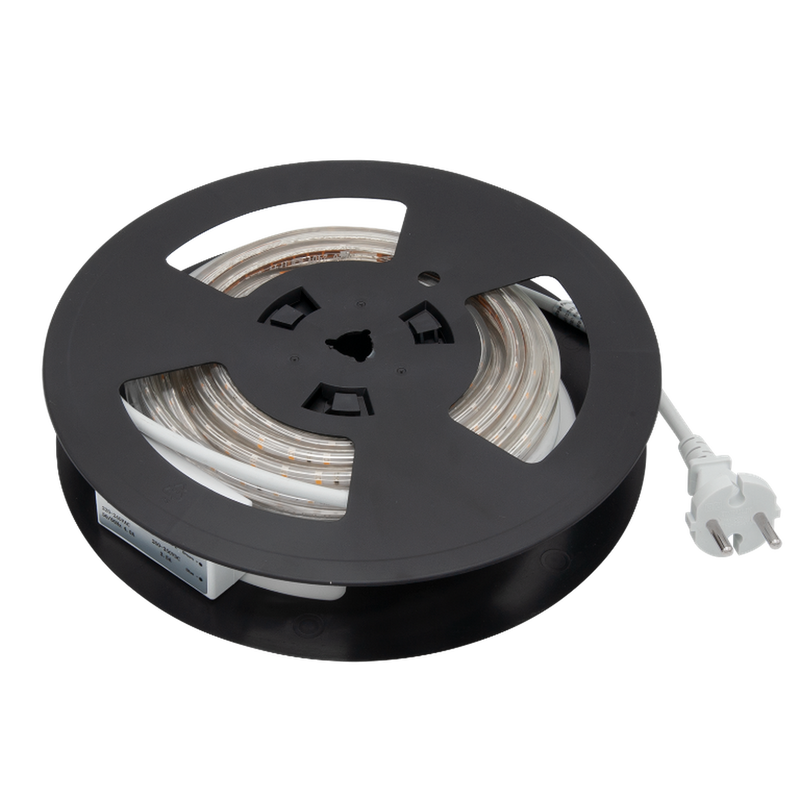 230V LED-Strip 9,2W 3000K IP65 Dimbar m/stikkontakt - 20 meter-Lightstrip-Norlux-2310-20-Lightup.no