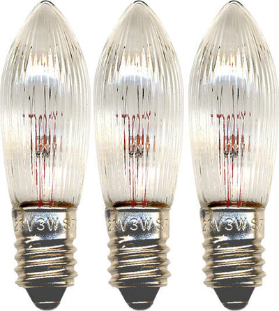 3W E10,23V LED (3 pk)-Julebelysning reservepærer-Star Trading-307-55-Lightup.no
