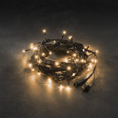 5 meters slynge med 50 stk amber LED, Svart softkabel - 31V system-Lysslynge-system 31V-Konstsmide-4850-807-Lightup.no