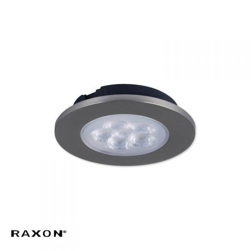 6 pakning Lena LED downlight 2,6W satin-Downlight møbel-Raxon-600-740-Lightup.no
