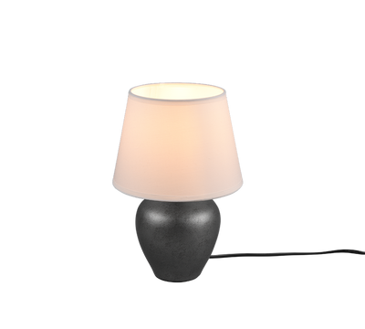 Abby bordlampe - Antikk nikkel/Hvit-Bordlamper-Reality-Trl__R50601001-Lightup.no