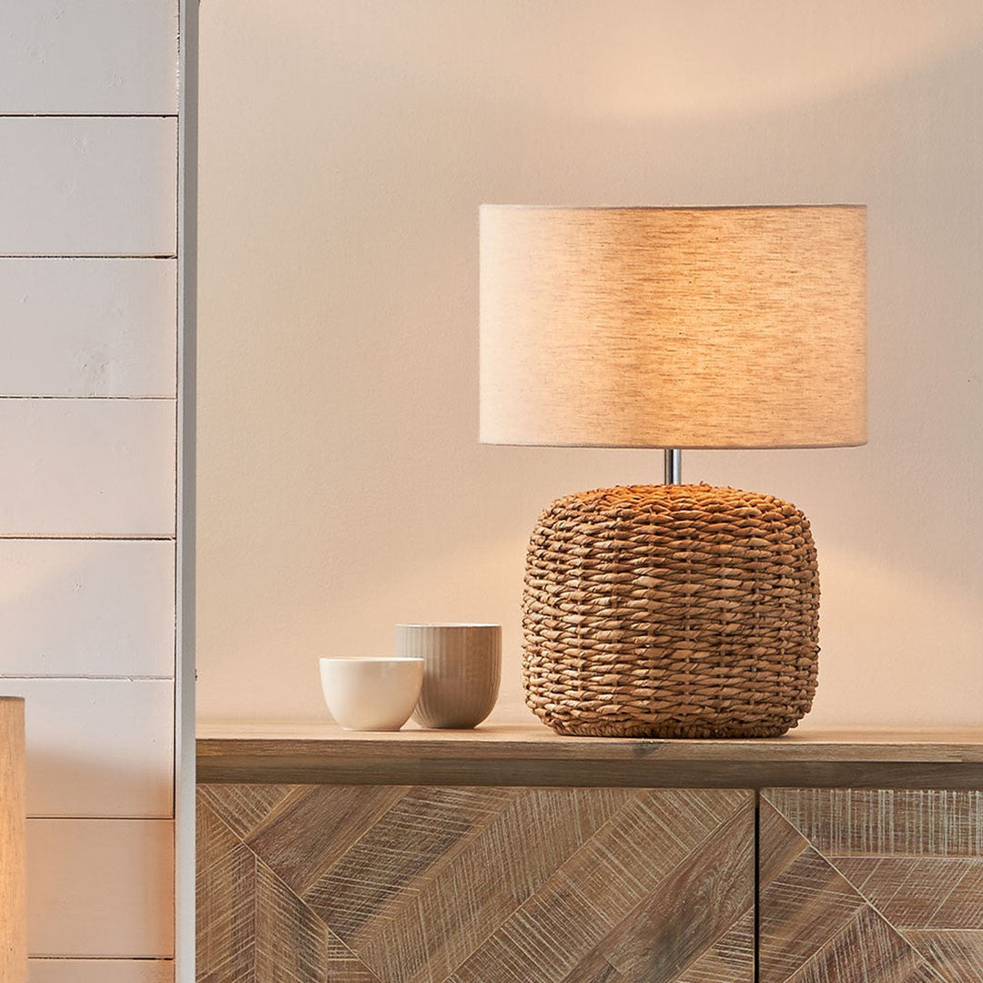 Acer bordlampe 45 cm - Natur/Hvit-Bordlamper-Pacific Lifestyle-Natur-30-869-C-Lightup.no
