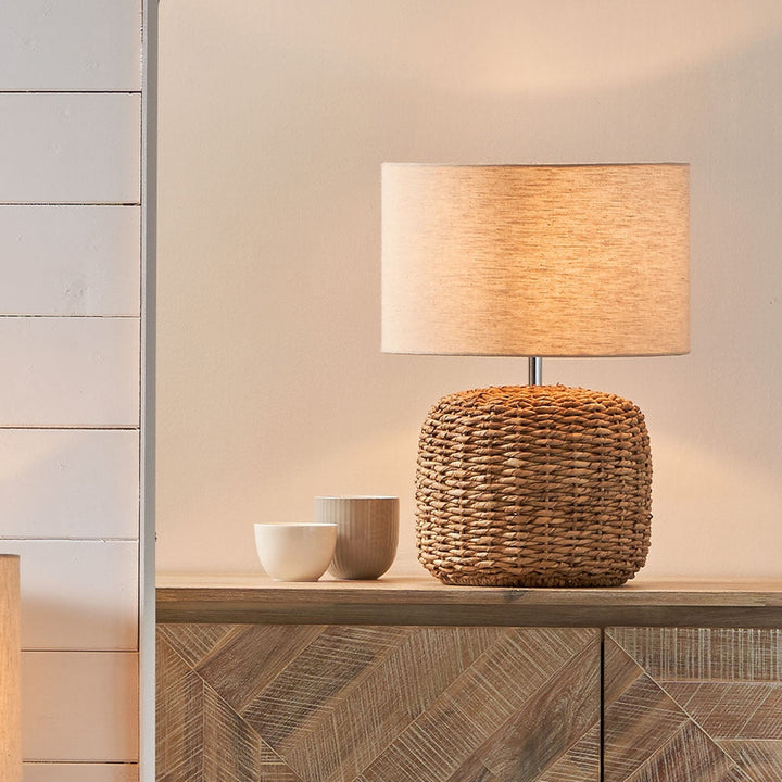 Acer bordlampe 45 cm - Natur/Hvit-Bordlamper-Pacific Lifestyle-Natur-30-869-C-Lightup.no
