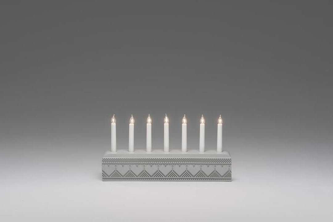 Adventsstake 3581 grå (utgått)-Utgått-Konstsmide-3581-310-Lightup.no