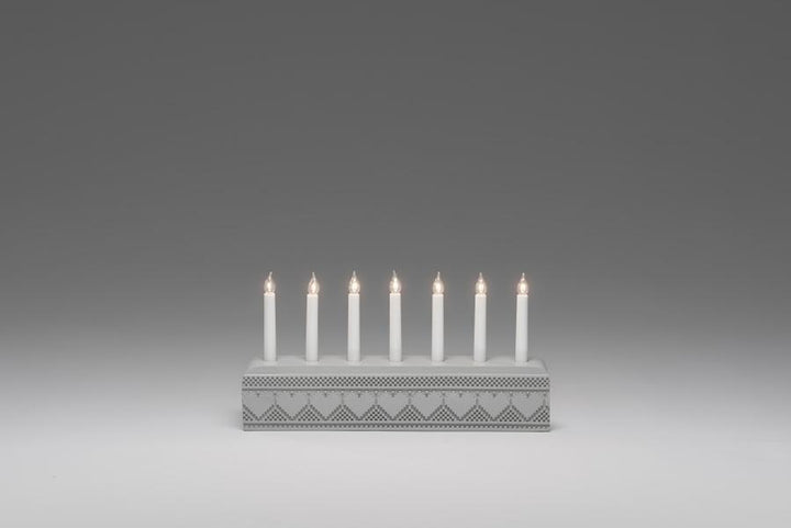 Adventsstake 3581 grå (utgått)-Utgått-Konstsmide-3581-310-Lightup.no