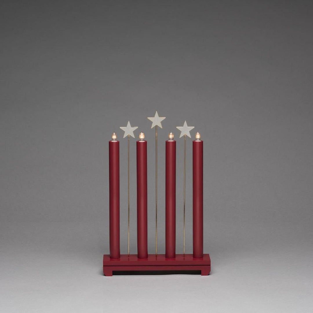 Adventsstake med stjerner-Julebelysning adventsstake-Konstsmide-3974-510-Lightup.no